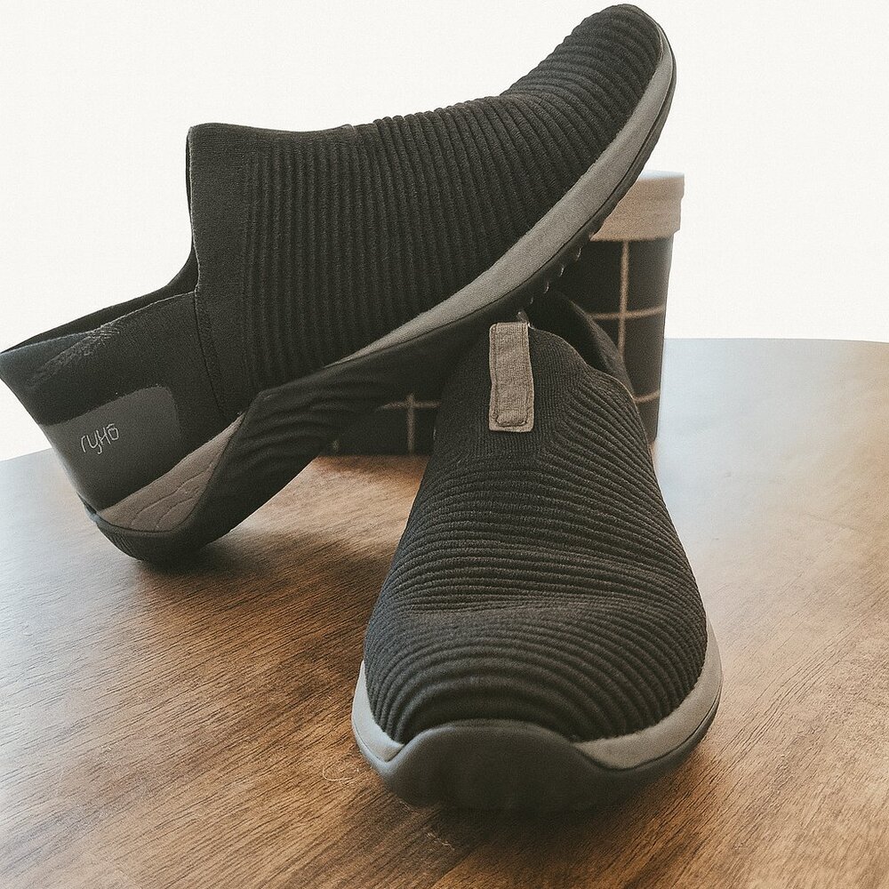 Ryka Fly Knit Slip-On Sneakers | Women's Size 11